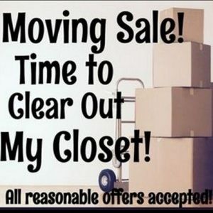 Selling a lot of my clothes accepting offers